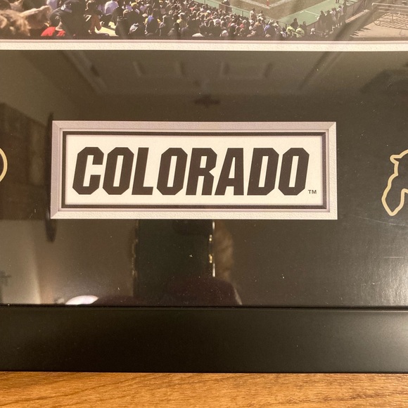 CU Buffs Folsom Field framed photo - Picture 2 of 11